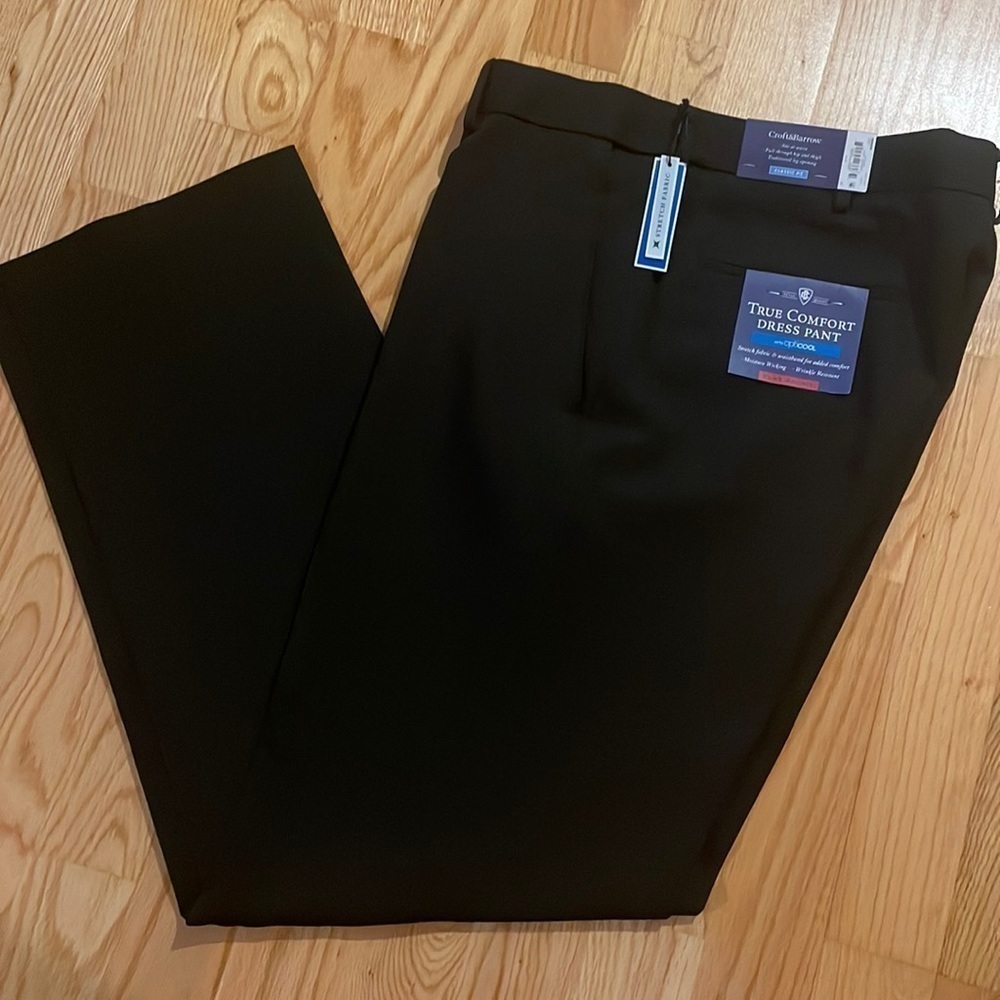 *NEW* Croft & Barrow black men’s dress pant 34x32